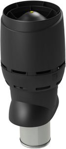 Фото Vilpe 200P/ИЗ/500 Flow XL 350132 Вентиляционный выход (черный)