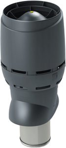 Фото Vilpe 200P/ИЗ/500 Flow XL 350137 Вентиляционный выход (серый)