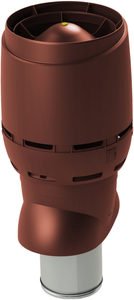 Фото Vilpe 200P/ИЗ/500 Flow XL 350138 Вентиляционный выход (красный)