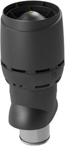 Фото Vilpe 200P/ИЗ/700 Flow XL 350122 Вентиляционный выход (черный)