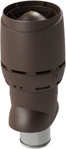 Фото Vilpe 200P/ИЗ/700 Flow XL 350124 Вентиляционный выход (коричневый)