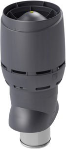 Фото Vilpe 200P/ИЗ/700 Flow XL 350127 Вентиляционный выход (серый)