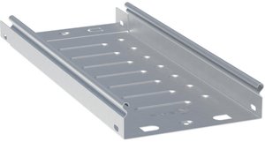 Фото Лоток неперфорированный металлический 50х100x3000-0,45мм (24 м) EKF