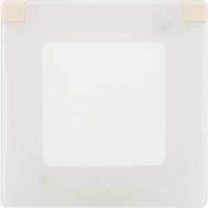 Фото Legrand Inspiria 673921 рамка с защитной крышкой IP44 IK07 для скрытого монтажа 1 механизма Legrand Inspiria, степень пылевлагозащиты IP44, степень ударопрочности IK07, цвет "Слоновая кость"