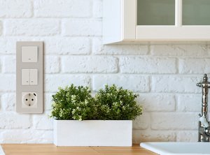 Фото Legrand Inspiria 673958 рамка декоративная универсальная, 3 поста, для горизонтальной или вертикальной установки, цвет "Шампань"