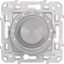 Фото Schneider Electric Odace S53R507 Термостат для теплых полов +5…+45°С (10 А, 220 В, под рамку, скрытая установка, алюминий)