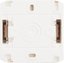 Фото Legrand Quteo 782304 Переключатель одноклавишный (10 А, с возм. подсветки, в сборе, открытая установка, IP44, белый)