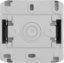 Фото Legrand Quteo 782334 Переключатель одноклавишный (10 А, с возм. подсветки, в сборе, открытая установка, IP44, серый)