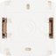 Фото Legrand Quteo 782301 Переключатель двухклавишный (10 А, в сборе, открытая установка, IP44, белый)