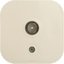 Фото Legrand Quteo 782245 Розетка телевизионная (TV, звезда, в сборе, открытая установка, слоновая кость)