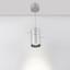 Фото Arlight 022966 SP-POLO-R85-2-15W Day White 40deg (Silver, Black Ring) подвесной светильник