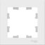 Фото Schneider Electric AtlasDesign ATN000101 Рамка 1-постовая (белая)
