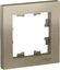 Фото Schneider Electric AtlasDesign ATN000501 Рамка 1-постовая (шампань)