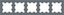 Фото Schneider Electric AtlasDesign ATN000705 Рамка 5-постовая (грифель)