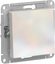 Фото Schneider Electric AtlasDesign ATN000411 Выключатель одноклавишный (10 А, под рамку, скрытая установка, жемчуг)