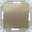 Фото Schneider Electric AtlasDesign ATN000511 Выключатель одноклавишный (10 А, под рамку, скрытая установка, шампань)