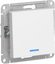 Фото Schneider Electric AtlasDesign ATN000113 Выключатель одноклавишный (10 А, под рамку, подсветка, скрытая установка, белый)