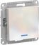 Фото Schneider Electric AtlasDesign ATN000413 Выключатель одноклавишный (10 А, под рамку, подсветка, скрытая установка, жемчуг)