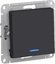 Фото Schneider Electric AtlasDesign ATN001013 Выключатель одноклавишный (10 А, под рамку, подсветка, скрытая установка, карбон)