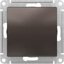 Фото Schneider Electric AtlasDesign ATN000615 Выключатель однокнопочный (10 А, под рамку, скрытая установка, мокко)