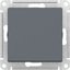 Фото Schneider Electric AtlasDesign ATN000715 Выключатель однокнопочный (10 А, под рамку, скрытая установка, грифель)