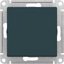 Фото Schneider Electric AtlasDesign ATN000815 Выключатель однокнопочный (10 А, под рамку, скрытая установка, изумруд)
