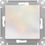 Фото Schneider Electric AtlasDesign ATN000461 Переключатель одноклавишный (10 А, под рамку, скрытая установка, жемчуг)