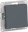 Фото Schneider Electric AtlasDesign ATN000761 Переключатель одноклавишный (10 А, под рамку, скрытая установка, грифель)