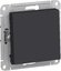 Фото Schneider Electric AtlasDesign ATN001071 Переключатель перекрестный одноклавишный (10 А, под рамку, скрытая установка, карбон)
