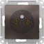 Фото Schneider Electric AtlasDesign ATN000641 Розетка без заземляющего контакта (16 А, под рамку, скрытая установка, мокко)