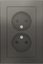 Фото Schneider Electric AtlasDesign ATN000922 Розетка двойная без заземляющего контакта (16 А, в сборе, шторки, скрытая установка, сталь)