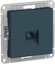 Фото Schneider Electric AtlasDesign ATN000881 Розетка телефонная (RJ11, под рамку, скрытая установка, изумруд)
