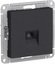 Фото Schneider Electric AtlasDesign ATN001081 Розетка телефонная (RJ11, под рамку, скрытая установка, карбон)