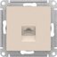 Фото Schneider Electric AtlasDesign ATN000283 Розетка компьютерная (RJ45, под рамку, скрытая установка, бежевая)
