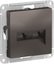 Фото Schneider Electric AtlasDesign ATN000685 Розетка компьютерная (2xRJ45, под рамку, скрытая установка, мокко)