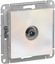 Фото Schneider Electric AtlasDesign ATN000491 Розетка телевизионная оконечная (TV, под рамку, скрытая установка, жемчуг)