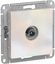 Фото Schneider Electric AtlasDesign ATN000492 Розетка телевизионная проходная (TV, под рамку, скрытая установка, жемчуг)