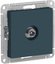 Фото Schneider Electric AtlasDesign ATN000892 Розетка телевизионная проходная (TV, под рамку, скрытая установка, изумруд)
