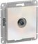 Фото Schneider Electric AtlasDesign ATN000493 Розетка телевизионная (TV, "звезда", под рамку, скрытая установка, жемчуг)