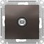 Фото Schneider Electric AtlasDesign ATN000693 Розетка телевизионная (TV, "звезда", под рамку, скрытая установка, мокко)