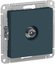 Фото Schneider Electric AtlasDesign ATN000893 Розетка телевизионная (TV, "звезда", под рамку, скрытая установка, изумруд)