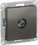 Фото Schneider Electric AtlasDesign ATN000993 Розетка телевизионная (TV, "звезда", под рамку, скрытая установка, сталь)