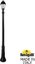 Фото Fumagalli Ricu/Saba K22.157.000.AYF1R Светильник садовый с 1 фонарем 2280 мм (корпус черный, плафон опал)