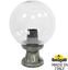 Фото Fumagalli Microlot/G250 G25.110.000.BZE27 Светильник наземный на низкой ножке 350 мм (корпус античная бронза, плафон дымчатый)