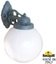 Фото Fumagalli Bisso/G250 G25.131.000.VYE27DN Светильник консольный уличный на стену с 1 фонарем 360 мм (корпус античная медь, плафон матовый)