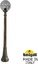 Фото Fumagalli Artu/G300 G30.158.000.BZE27 Светильник садовый с 1 фонарем 1760 мм (корпус античная бронза, плафон дымчатый)