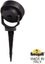 Фото Fumagalli Tommy Spike 2M1.001.000.AXD1L Прожектор ландшафтный с 1 фонарем 340 мм (корпус черный, плафон матовый)