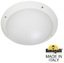 Фото Fumagalli Lucia 1R3.000.000.WYE27 Светильник-бра уличный 300 мм (корпус белый, плафон матовый)