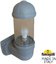 Фото Fumagalli Mirella D15.505.000.LXE27 Светильник уличный настенный с 1 фонарем 520 мм (корпус серый, плафон прозрачный)