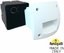 Фото Fumagalli Leti 100 Square-St 3C4.000.000.WYG1L Подсветка ступеней 115 мм (корпус белый, плафон матовый)